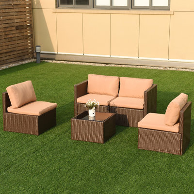 Janetta 4 Seater Sofa Set