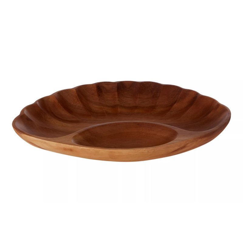 Alpen Home Flanagan Wood Chips And Dip Platter
