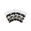 Leopard Walk Cameo Hemstitch 22" Linen/Cotton Napkin-126139499