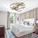 Herrada 20" Space-Saving Flush Mount Ceiling Fan with Adjustable Dimmable LED Light Kit