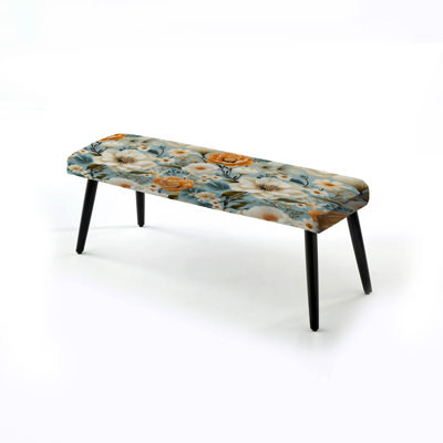 Lace Veil - Upholstered Bench