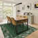 Bordered Machine Washable Rug for Living Room Soft Ultra Thin Accent Carpet Non-Slip Stain Resistant Aesthetics Carpet for Bedroom Home Office Decor