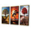 «Baobab Tree Serenade», 3 pièces sur toile-622488239-622488230