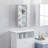 Wall Mounted Medicine Cabinet Locking Wall Cabinet
