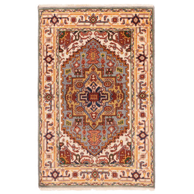 Serapi Heritage Blue Rug 3'10" x 6'1"