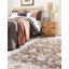 Tapis floral brun / ivoire Charlotte-193054906