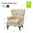 Ansumana 31.5" W Genuine Leather Wingback Club Chairs with Nailhead Trim-175209978