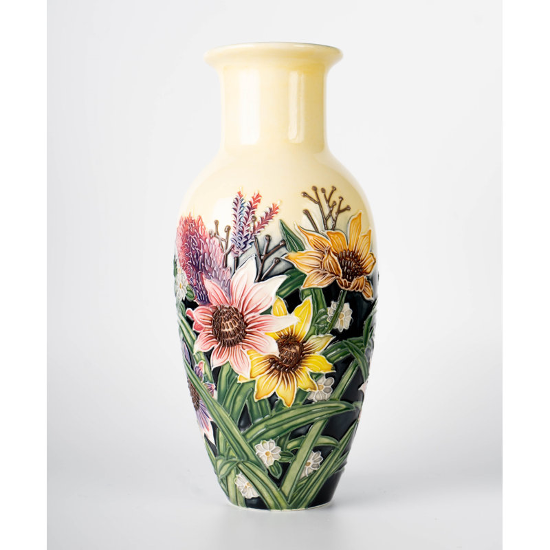 Old Tupton Ware Summer Bouquet Vase 8 Inch Linnea Table Vase