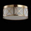 Plafonnier encastré tambour 2 lumières Baity-206826092