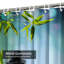 Rideau de douche en pierre noire avec 12 crochets Zen Garden-580548315