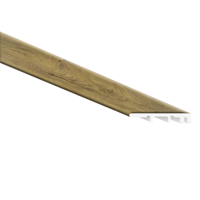 Embout de finition pour revêtement de sol en vinyle de luxe Grot Brown, 0,26 po d'épaisseur x 94 po de longueur x 1,77 po de largeur
