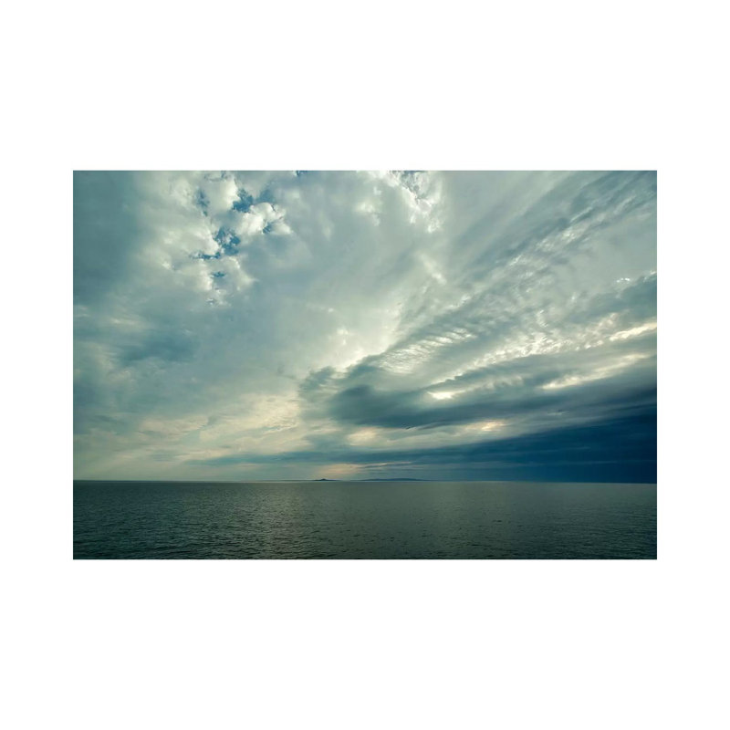 Canada, Quebec, Iles-De-La-Madeleine. Open Sea, View of Ile D'Entree by Michele Molinari - Wrapped Canvas Photograph