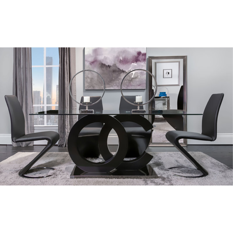 CHAISES NOIRES (ensemble de 2), Noir