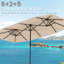 Parasol de marché pour table 13 po-934704178