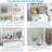 Over The Washer & Dryer Storage Shelf, Laundry Room Organization Shelves, 5 Tiers Adjustable Shelving-93535721