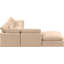 Ensemble modulaire de coin en velours 6 pièces Itala-94482553