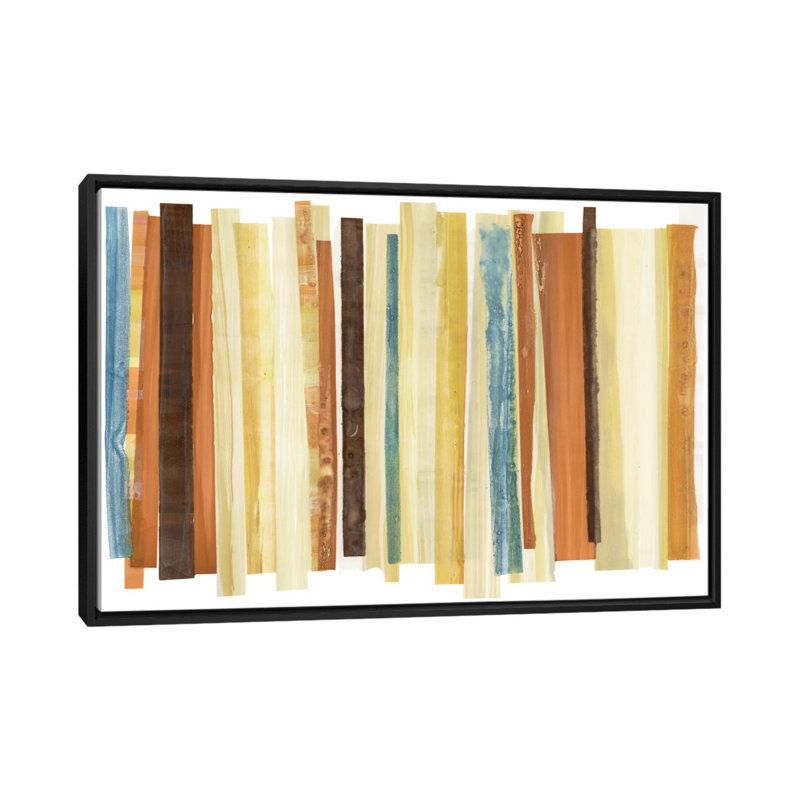 « evanescence v », reproduction sur toile, H 18 po x l 26 po x P 1,5 po, Toile avec cadre noir, Pas de tapis