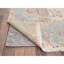 Tapis persan 11 pi 10 po x 14 pi 2 po blanc albâtre rétro, propre et doux, velours complet, 100% laine, noué à la main, côtés et extrémités sécurisés, très grand tapis oriental, très grand