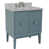 Bleu aqua / blanc Carrara sélectionné