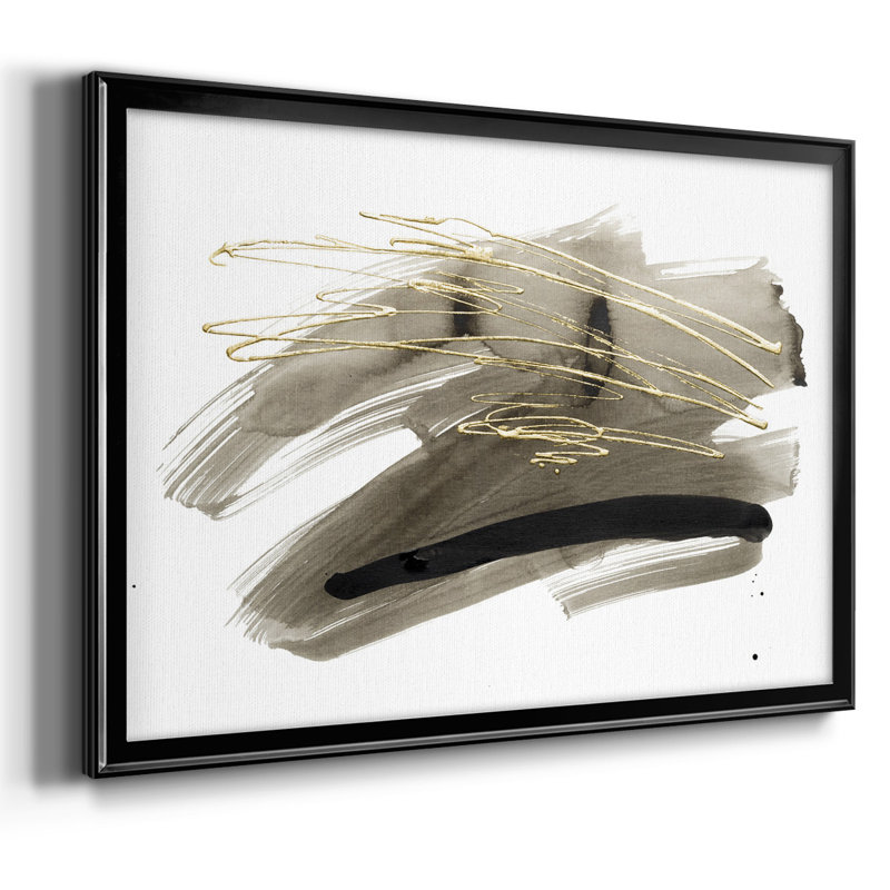 «Freedom II», reproduction sur toile encadrée, H 14 po x l 20 po x P 1,5 po, Noir