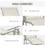 Ledley-Lee 137cm Long Reclining Single Chaise with Cushions