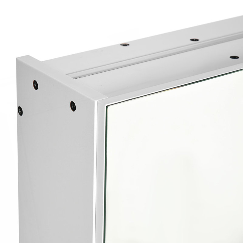 Organisateur de miroir de salle de bain mural moderne Kleankin