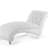 Tufted Armless Chaise Lounge