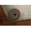 Tapis gris en laine noué à la main de conception unique 1 pi 11 po x 4 pi 1 po New Age