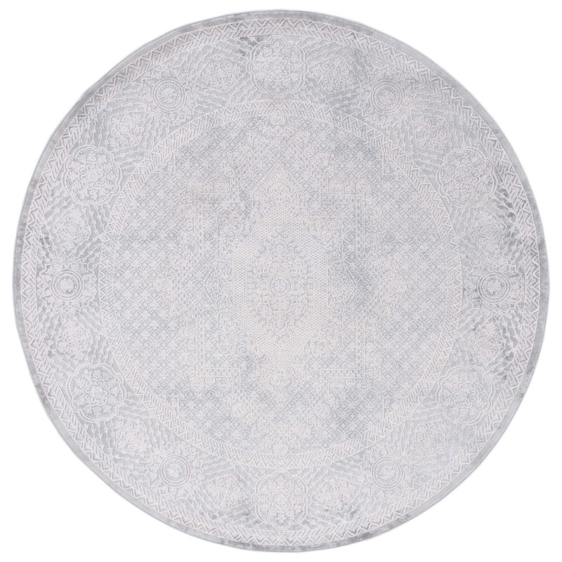 Kulig Performance Oriental Rug, Round 6'7"