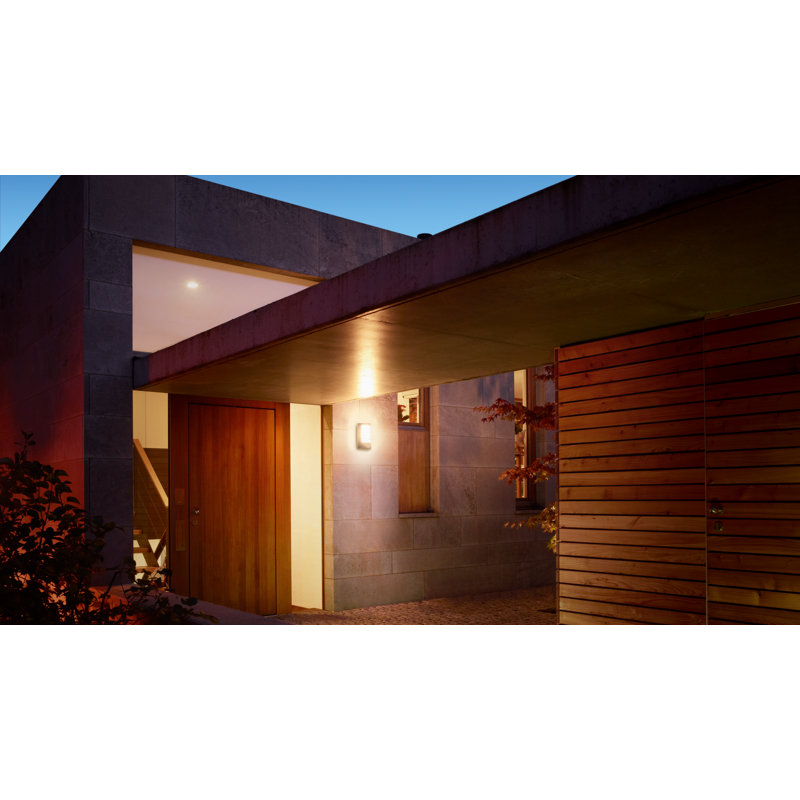 Outdoor Wall Light L 12 Anthracite No Sensor E27 Aluminium