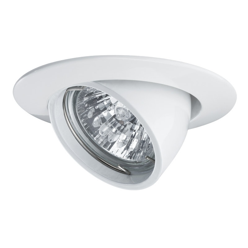 Premium Line 50W GU5-3 1 Light Downlight, White