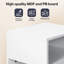 25cm W Manufactured Wood Bedside Table