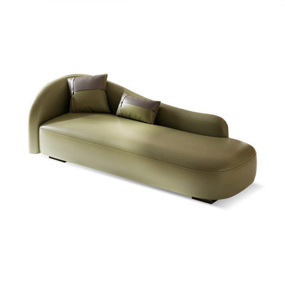 Banc rembourré vert