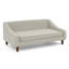 Canapé-lit surélevé durable et confortable avec accoudoirs irréguliers de conception moderne, idéal pour les chiens de taille moyenne et grande-1253652884