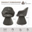 Upholstered Dining Chair, 47cm Seating Height-386047913-386047916