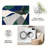 Blue Green   area rugs for Living Room, Soft and Comfortable, Suitable for all seasons, easy to maintain, machine washable Indoor floor mat, Under Table Farmhouse suitable for Bedroom, Dining Room, Study,  Balcony, Home Decor Patio-2082616087