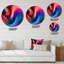 Prestwyck - bleu, rose, couleurs dansantes-88621224