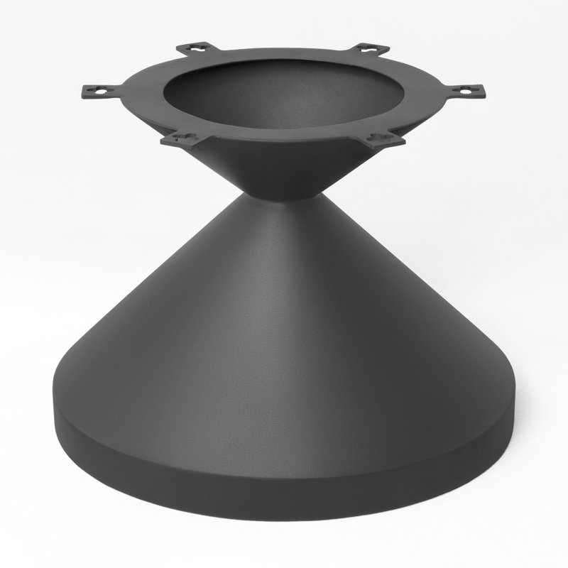 Base de table basse Flux, H 16 po x L 22 po x l 22 po
