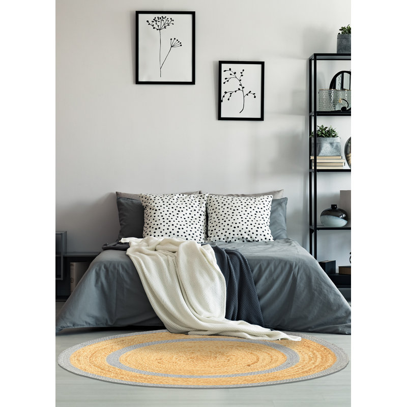 Tapis brun clair Palas Denizli 3 pi 0 po x 3 pi 0 po