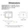 Drop In Bathroom Sink 23 in. x 18 in. Rectangular in White Ceramic Vintage Style with Three Centerset Facet Holes & Front-Overflow
