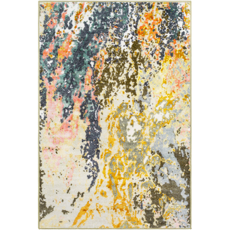 Kirandeep Oriental Indoor Rug, Rectangle 2' x 3'