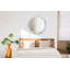 Huldar Glass Flat Wall Mirror