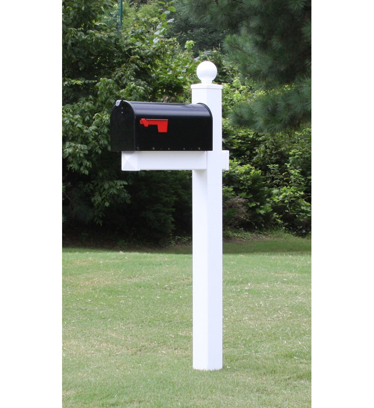 Boîte aux lettres à fixation sur poteau