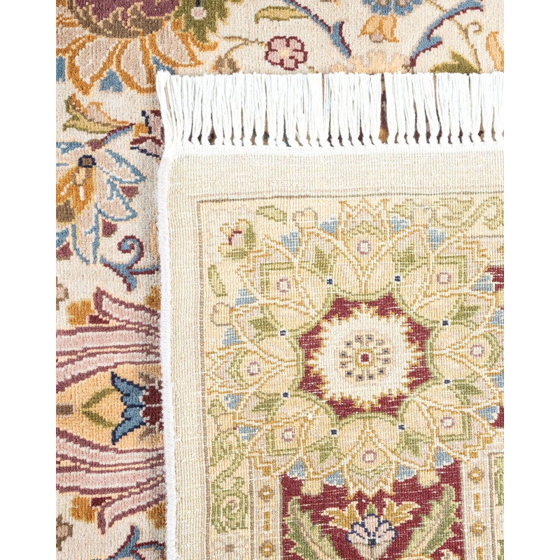 Classic One-of-a-Kind 4'1" X 6'4" Hand Knotted Area Rug