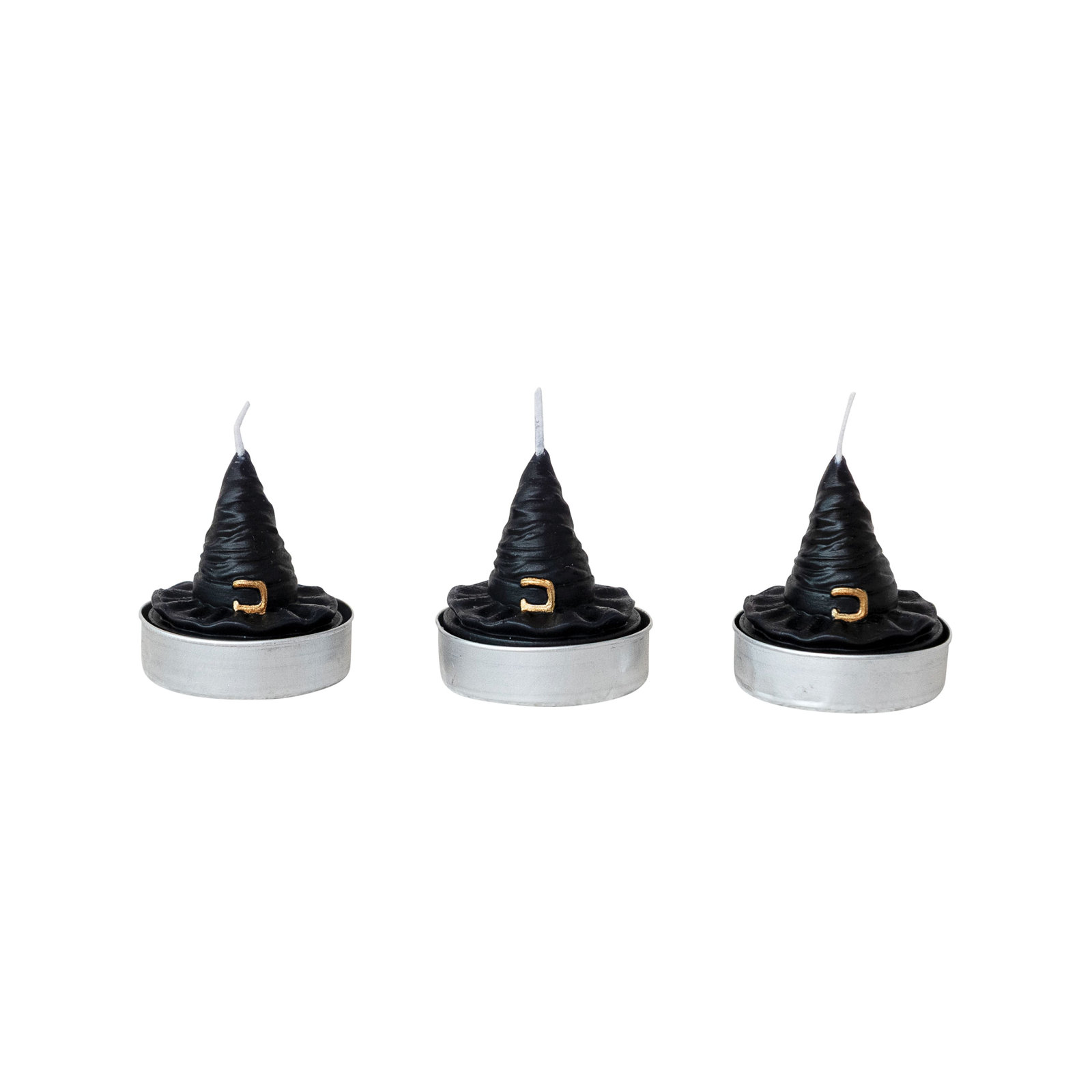 Unscented Witch's Hat Tealight Candles In Box