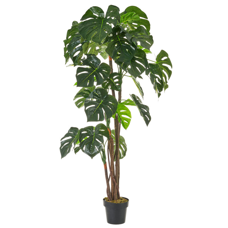 170 cm H Faux Tree Plant in Plastic Pot