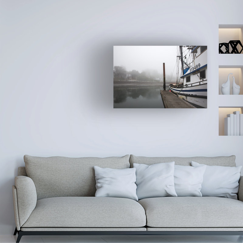 Art mural sur toile tendue - "Tout le monde dort" par Jon Evan pour décoration de salon, de chambre à coucher ou de bureau - 22 x 32