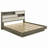 Oak Bed Bookcase Headboard