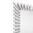 Rabell Rectangle Sunburst Glass Wall Mirror