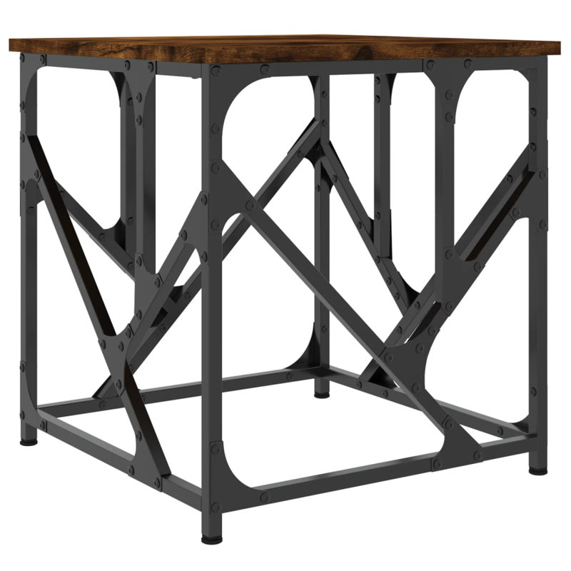 Bergner Four Leg Coffee Table, Smoked Oak